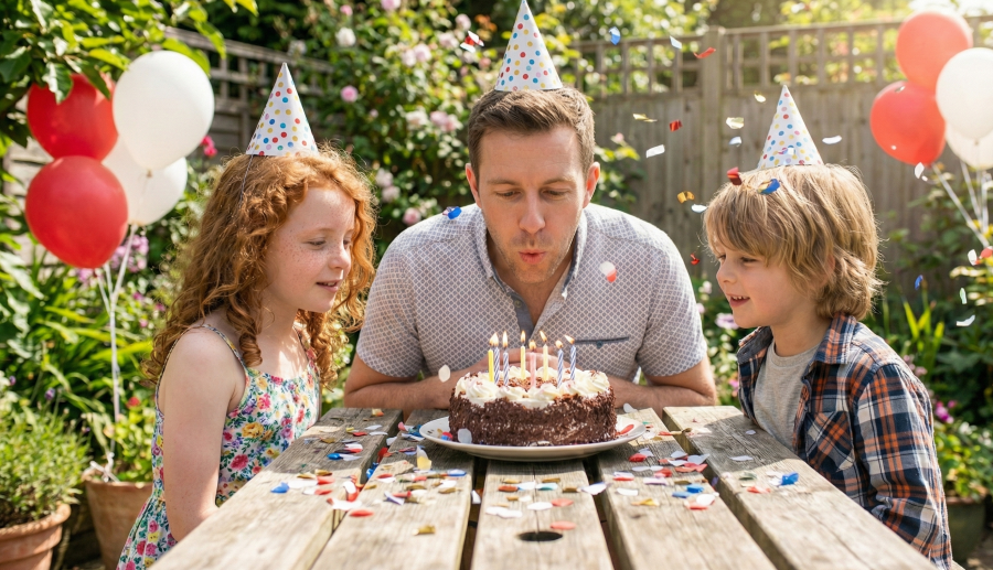 Telemensagem de aniversário para pai herói e exemplo de vida