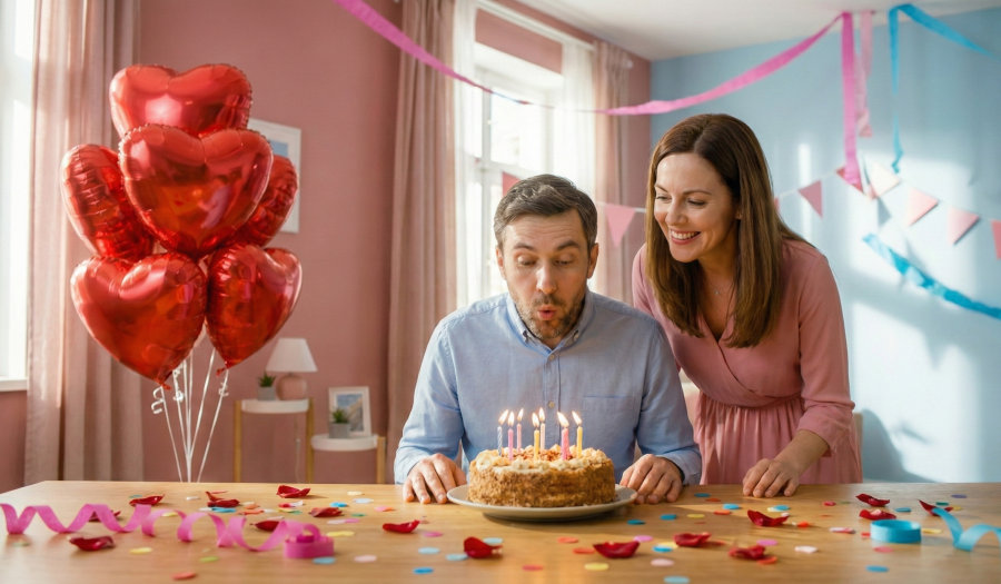 Telemensagem de aniversário romântica declaração de amor e paixão