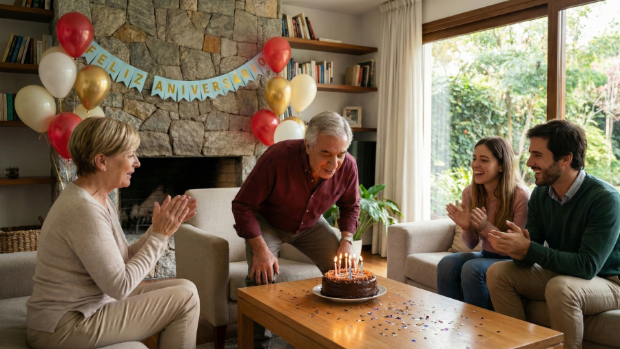 Telemensagem de aniversário para sogro querido segundo pai e amigo