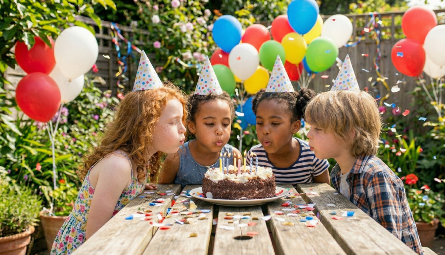 Telemensagem de aniversário com voz de criança fofa e emocionante