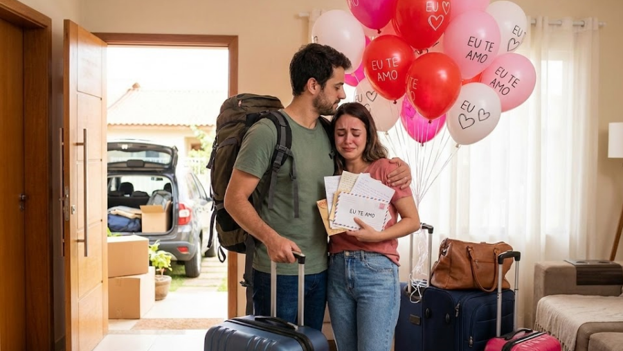 Telemensagem de despedida para quem vai viajar mudar de cidade ou trabalho