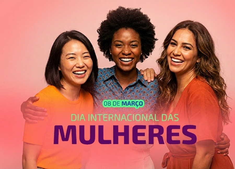 Telemensagem dia internacional da mulher 8 de março homenagem esposa mãe e amiga
